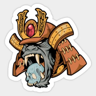 Gorilla Ronin Sticker